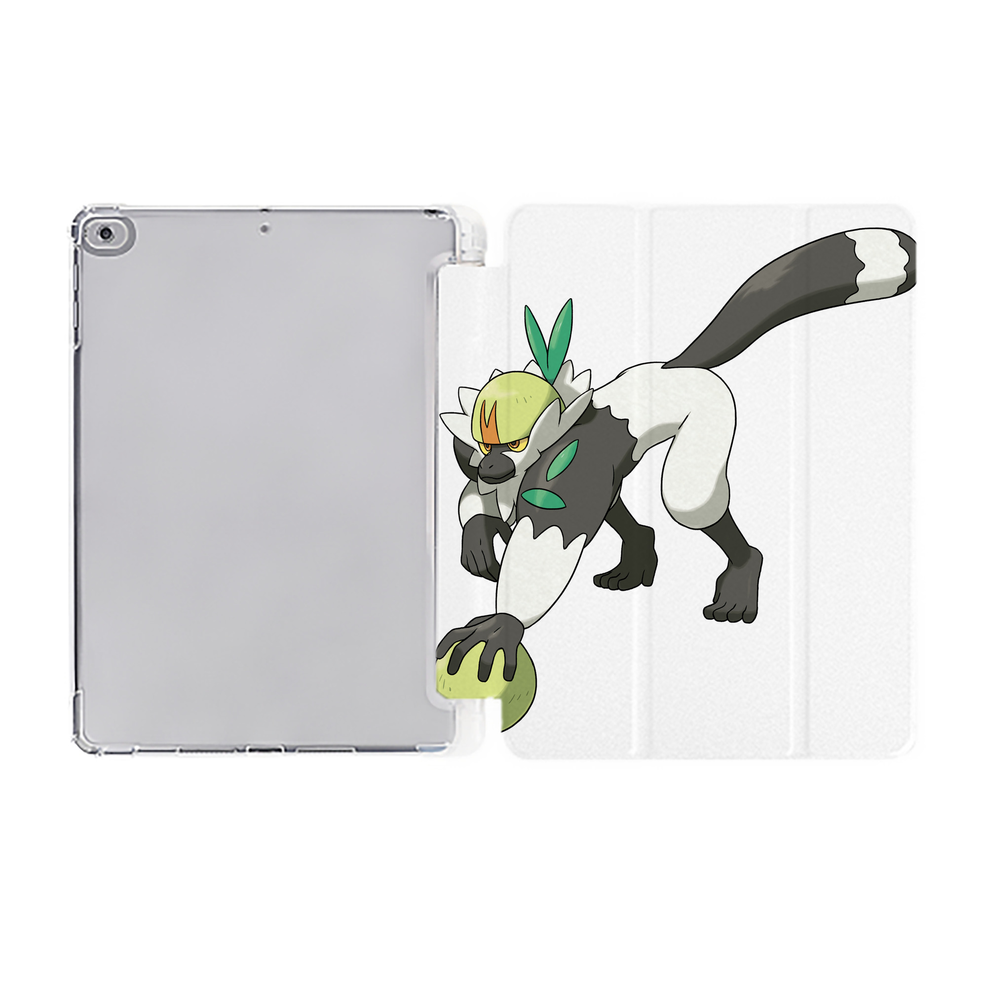 （画像用） ポケットモンスター Pokémon IPad ケース ペン収納付き 三つ折りスタンド PUレザー×シリコン 対応機種9.5/10.5/10.9インチ